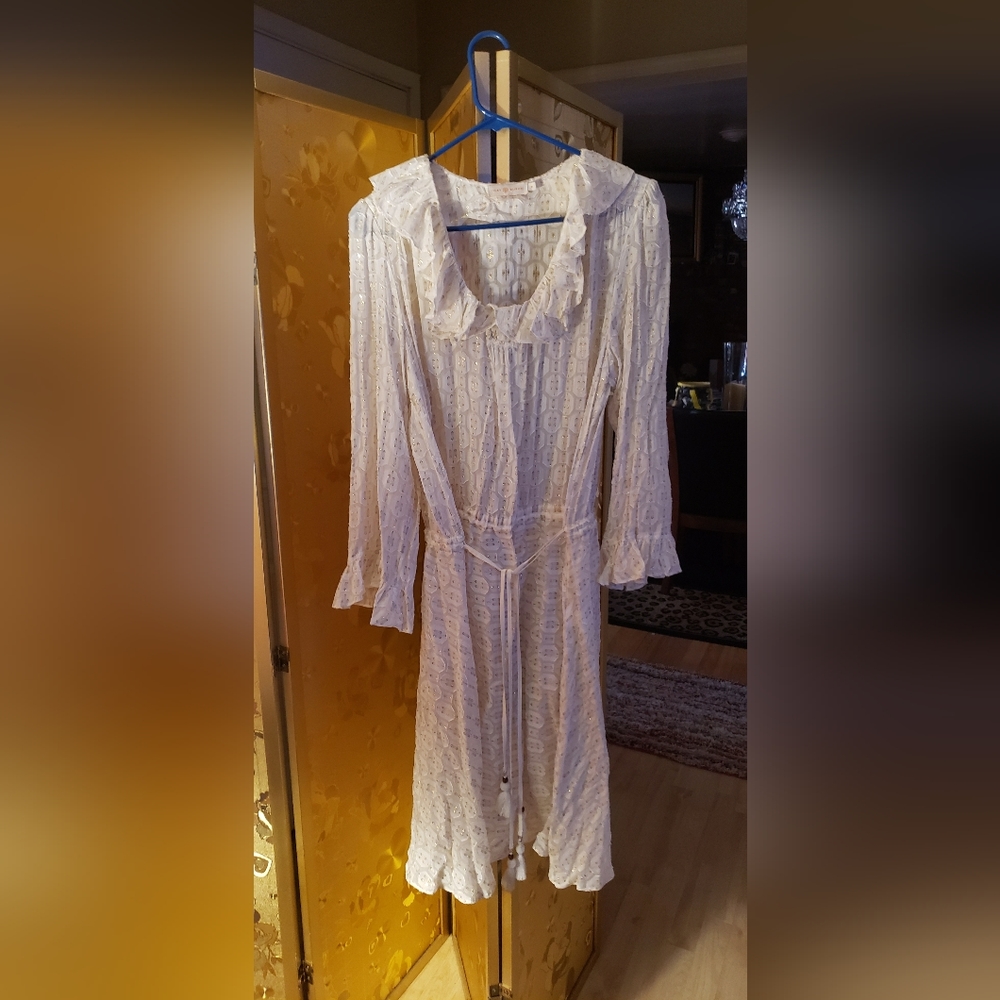 Tory Burch prairie style dress.